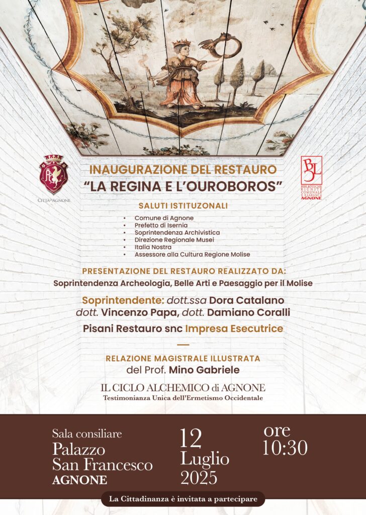 Locandina evento La Regina e L'Ouroboros Agnone