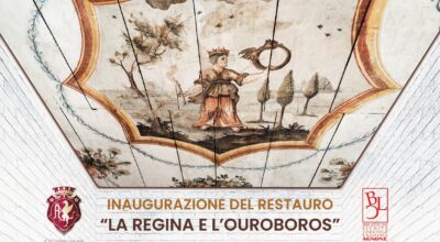 Inaugurazione del restauro “La Regina e L’Ouroboros” il 12 luglio 2025, presso la Sala Consiliare del Palazzo San Francesco ad Agnone (IS)