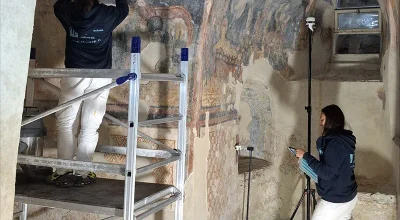 San Vincenzo al Volturno. Al via il restauro degli affreschi della Cripta dell’abate Epifanio